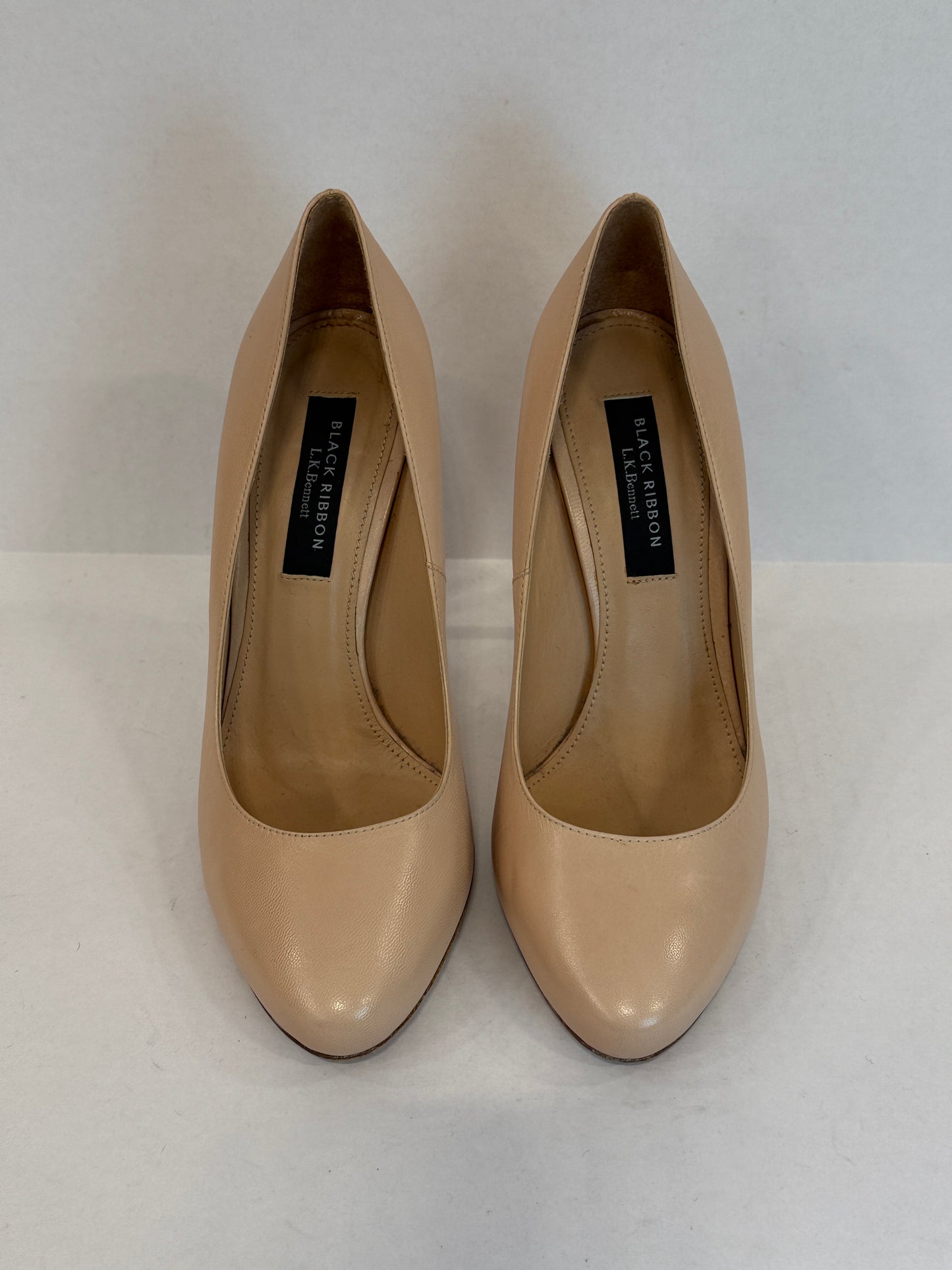 LK BENNETT Black Ribbon high Pumps / US9-EU40
