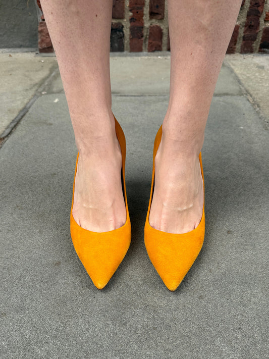 AQUAZZURA Suede Pump / US9-EU40