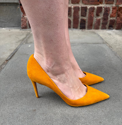 AQUAZZURA Suede Pump / US9-EU40