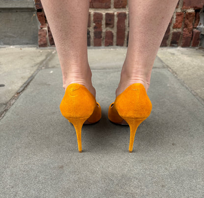 AQUAZZURA Suede Pump / US9-EU40