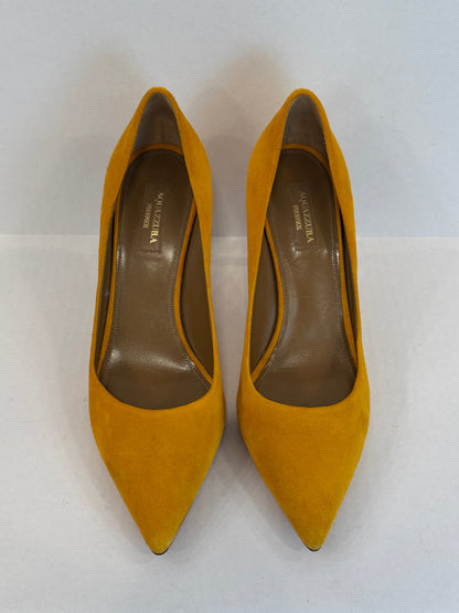 AQUAZZURA Suede Pump / US9-EU40