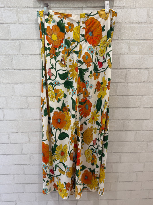 STELLA MCCARTNEY Floral Print Maxi Skirt / M-EU40