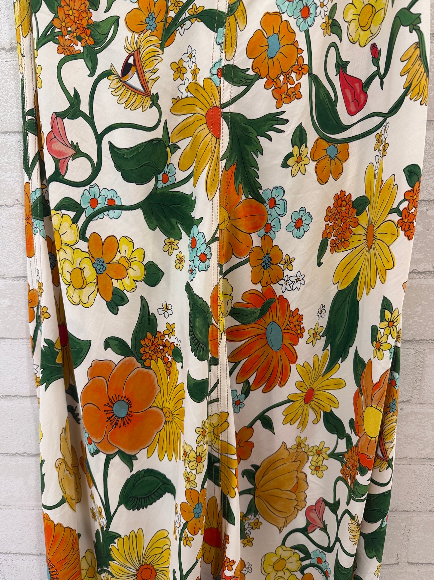 STELLA MCCARTNEY Floral Print Maxi Skirt / M-EU40