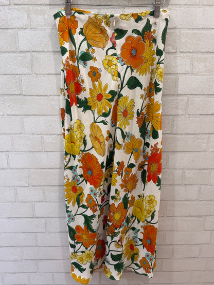STELLA MCCARTNEY Floral Print Maxi Skirt / M-EU40
