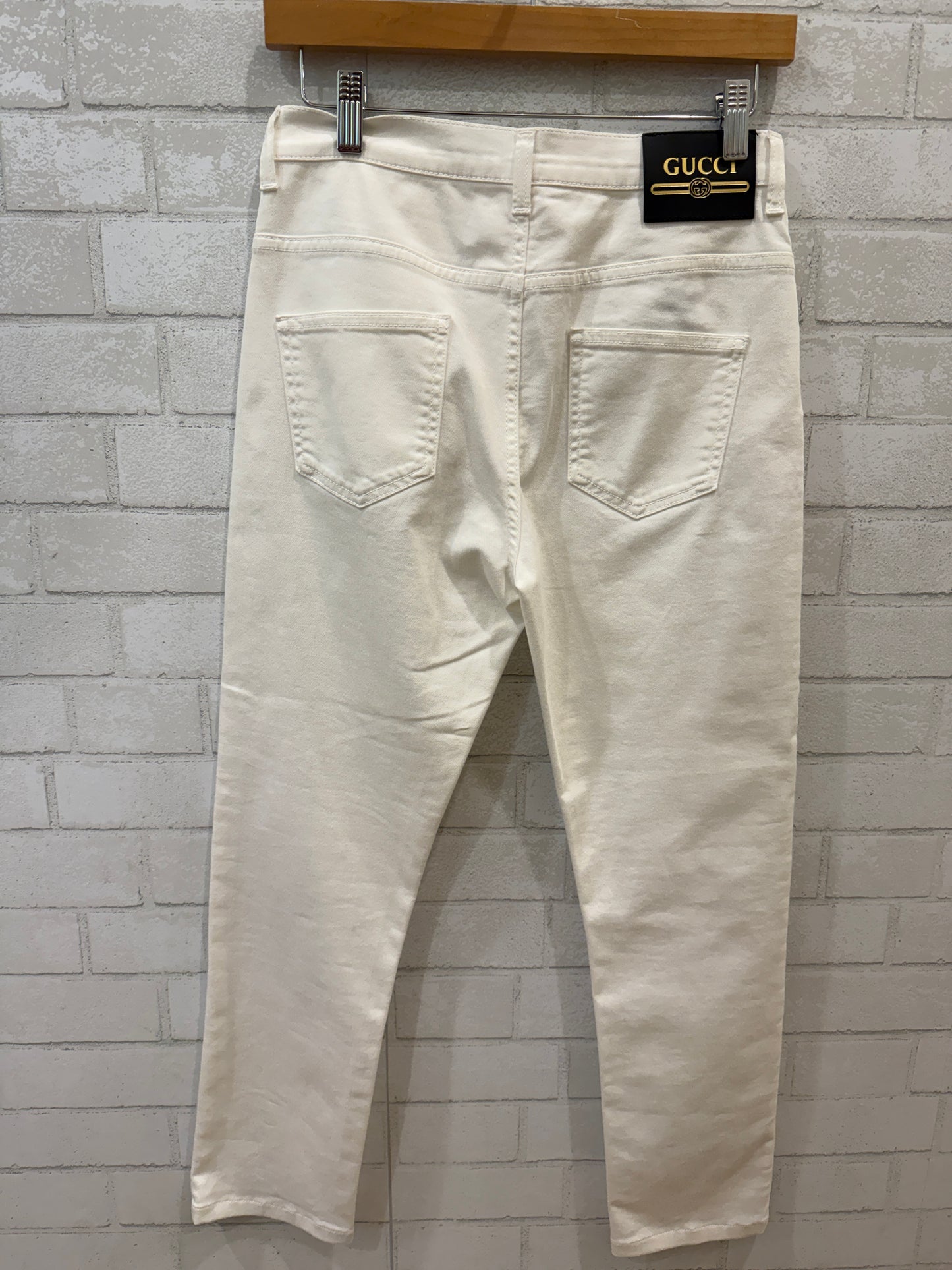GUCCI High Rise Straight Leg Pants / M-US29