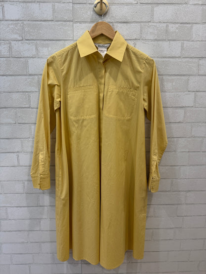 MAX MARA  LS Cotton Knee Lenght Shirt Dress / XS-US2