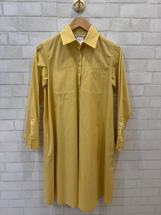MAX MARA  LS Cotton Knee Lenght Shirt Dress / XS-US2