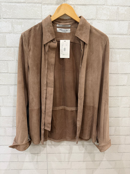 SAINT LAURENT Vintage Suede Jacket / S