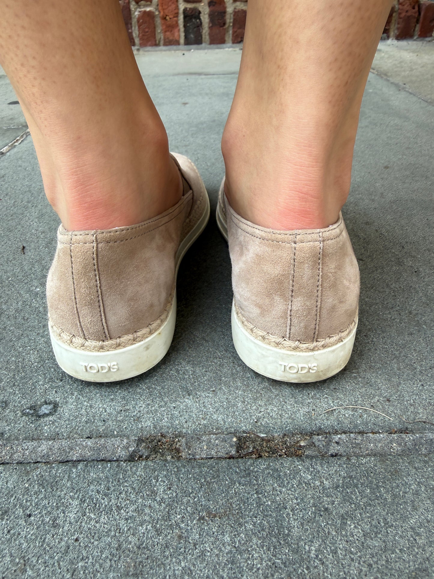 TODS Suede Sneakers/ US 6-EU35.5