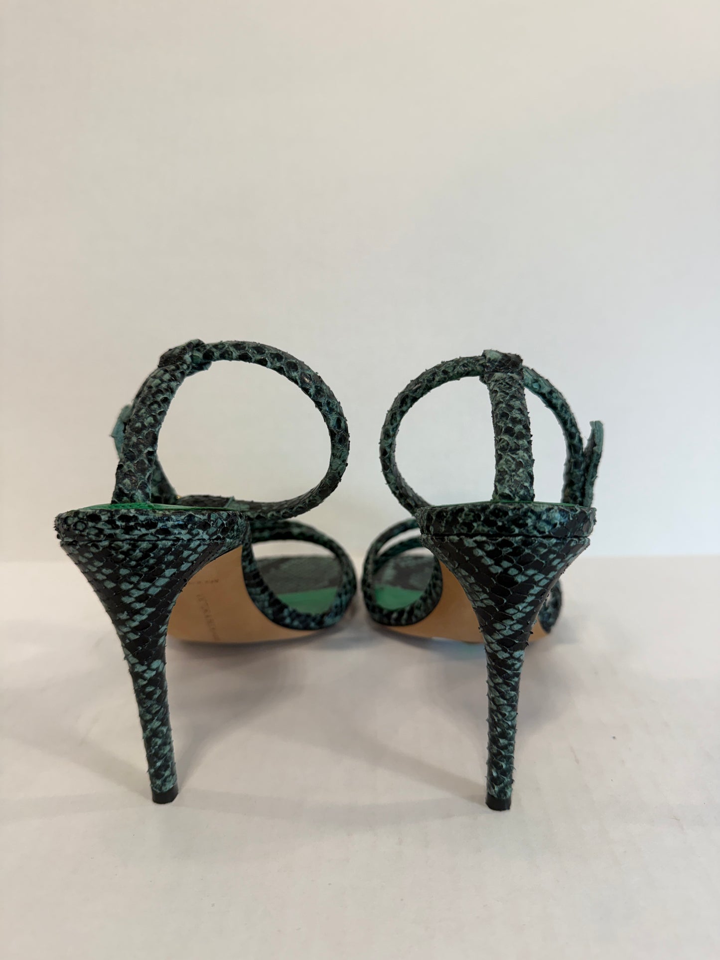 VICTORIA BECKAM Snake Sandals/6-EU37