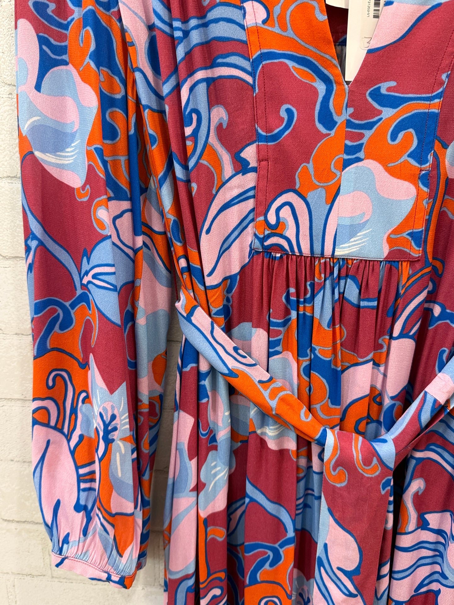 WEEKEND MAX MARA LS Flower Print Maxi Dress / XS-US0