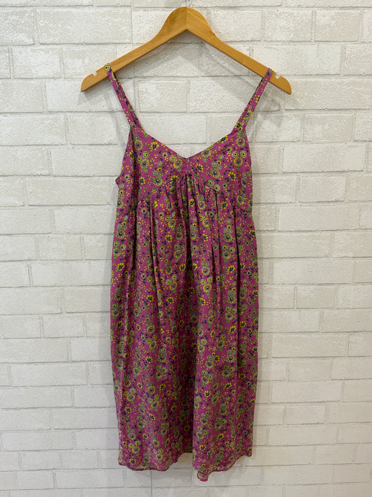 XIRENA Cotton Sleeveless  Floral Print Mini Dress/XS