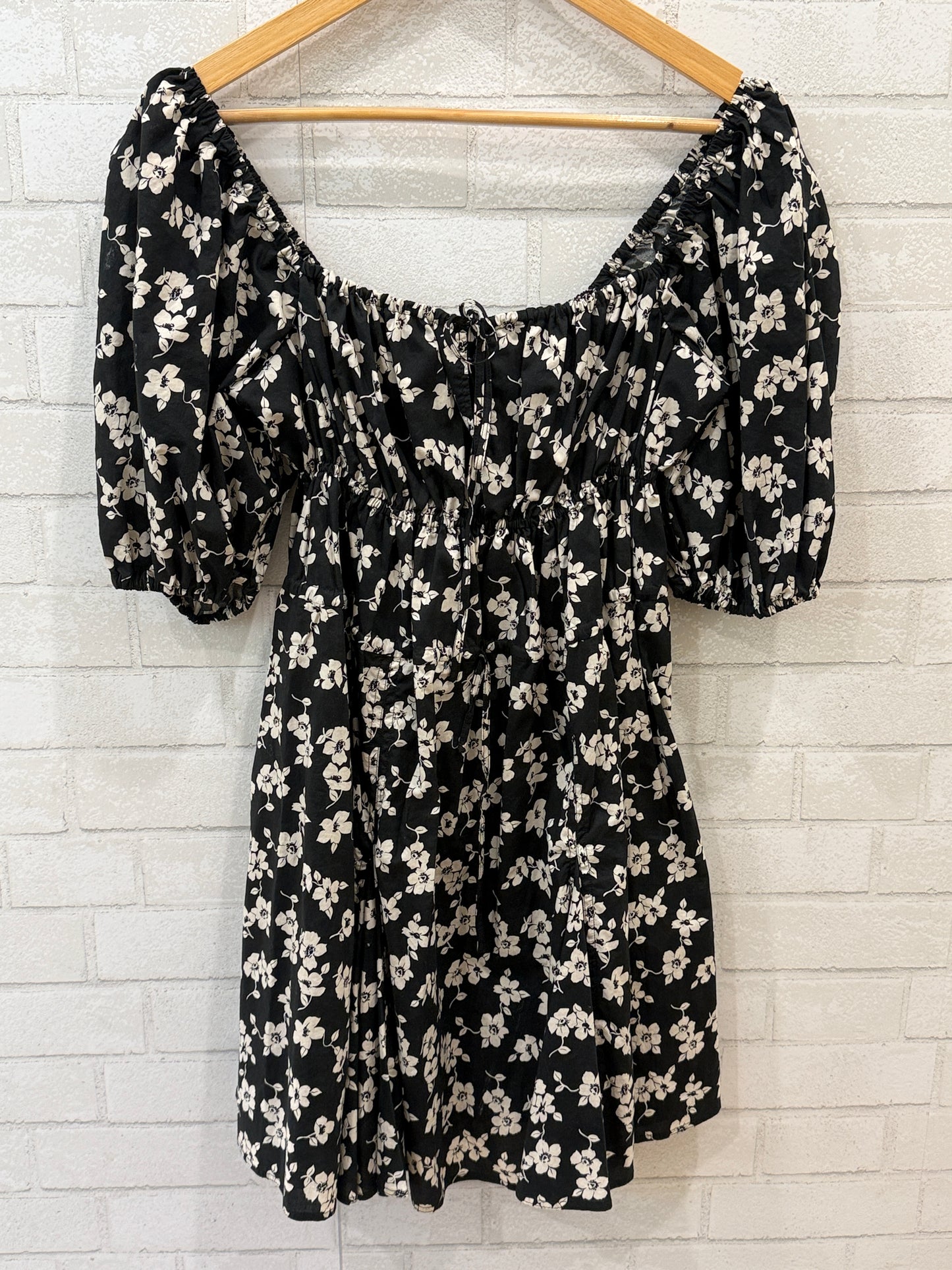 POLO RALPH LAUREN SS Cotton Floral Print Mini Dress / S-US4