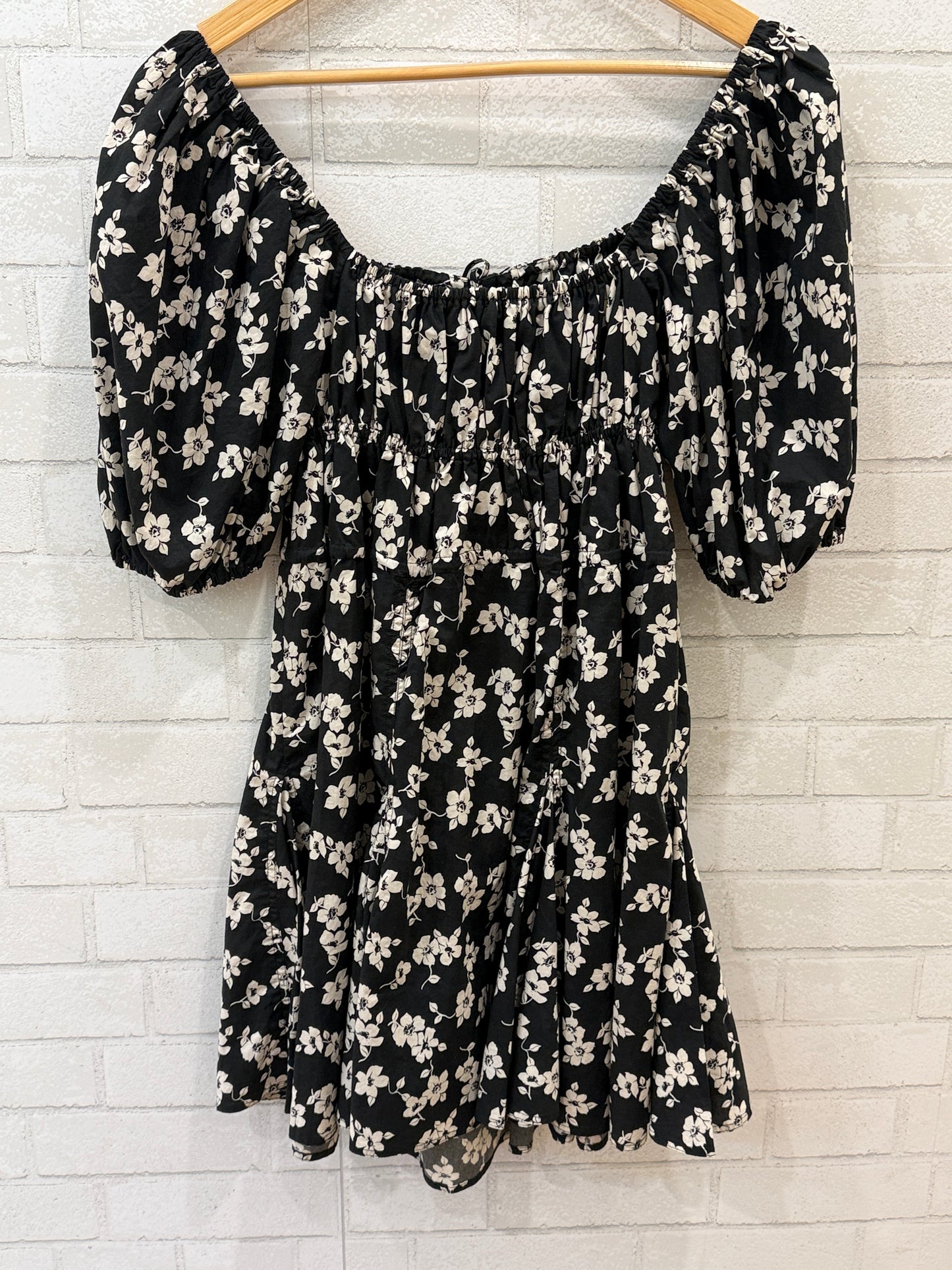 POLO RALPH LAUREN SS Cotton Floral Print Mini Dress / S-US4