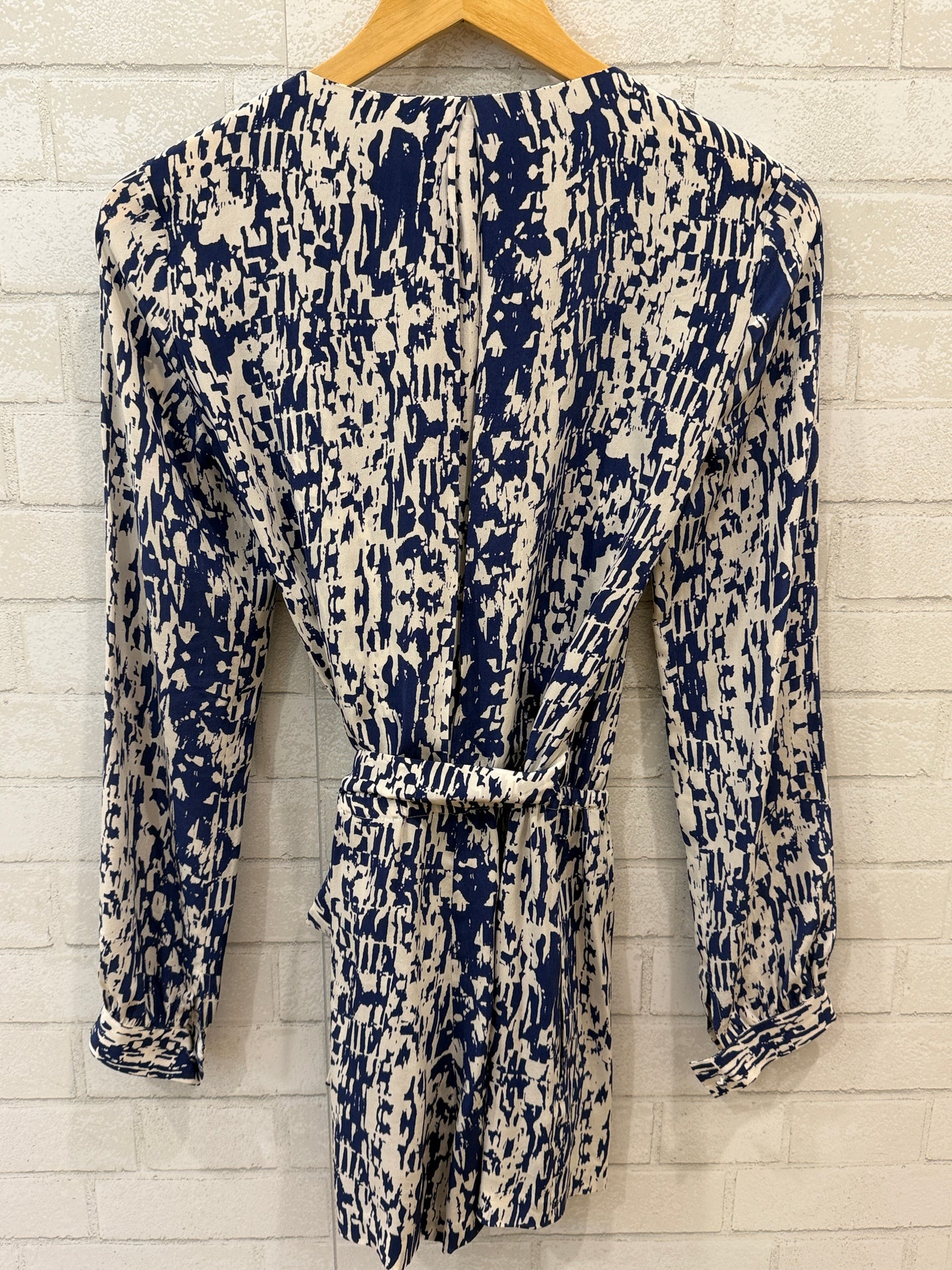 INTERMIX Silk LS Printed Romper / S