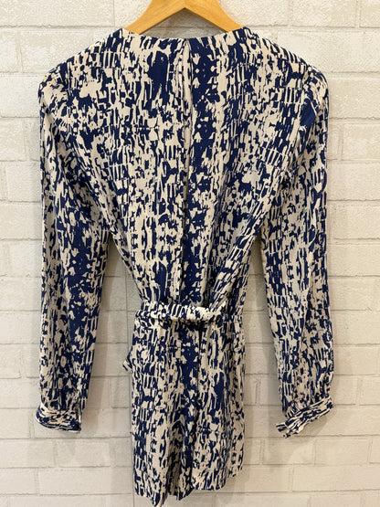 INTERMIX Silk LS Printed Romper / S