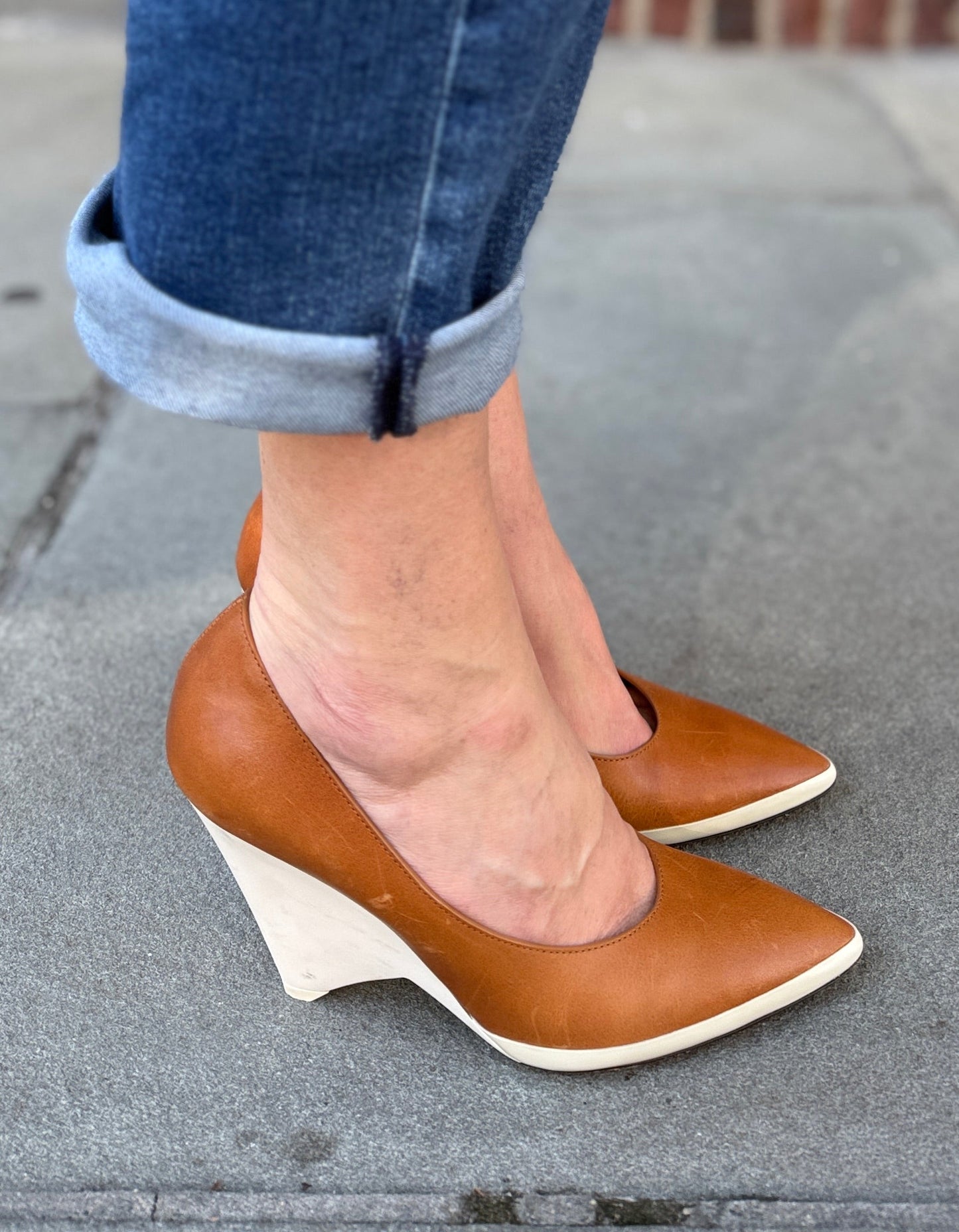 GIVENCHY Leather High Pump/8.5-EU39