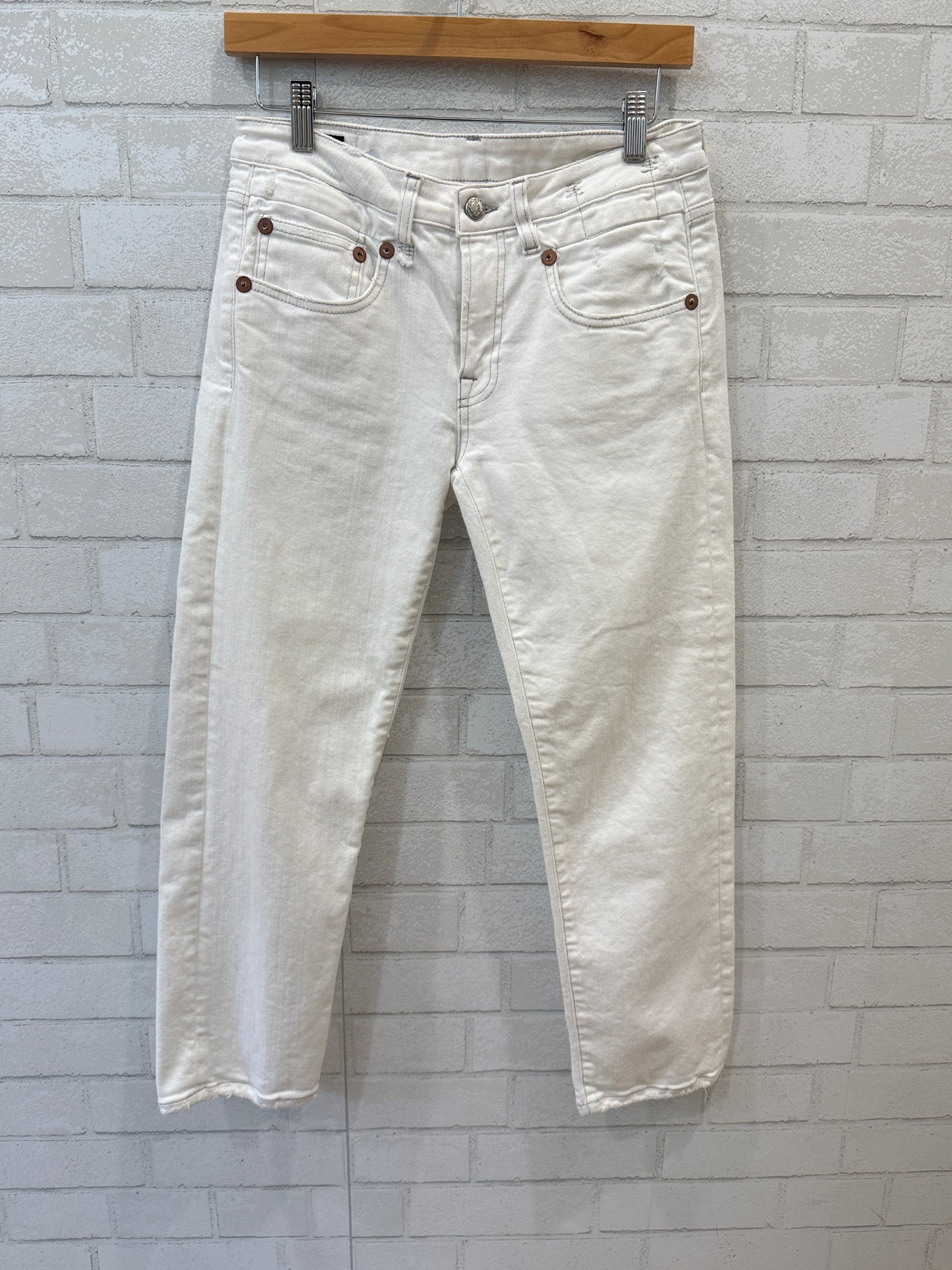 R13 Medium Rise  Boy Straight Jean/S-US26