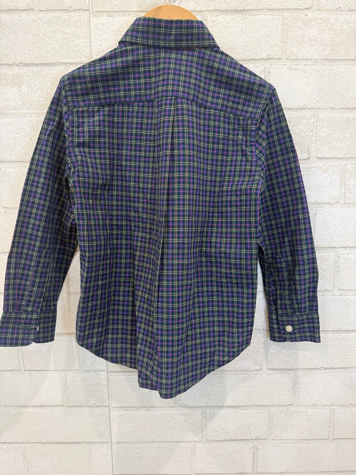 RALPH LAUREN Stripes Dress Shirt/4Y