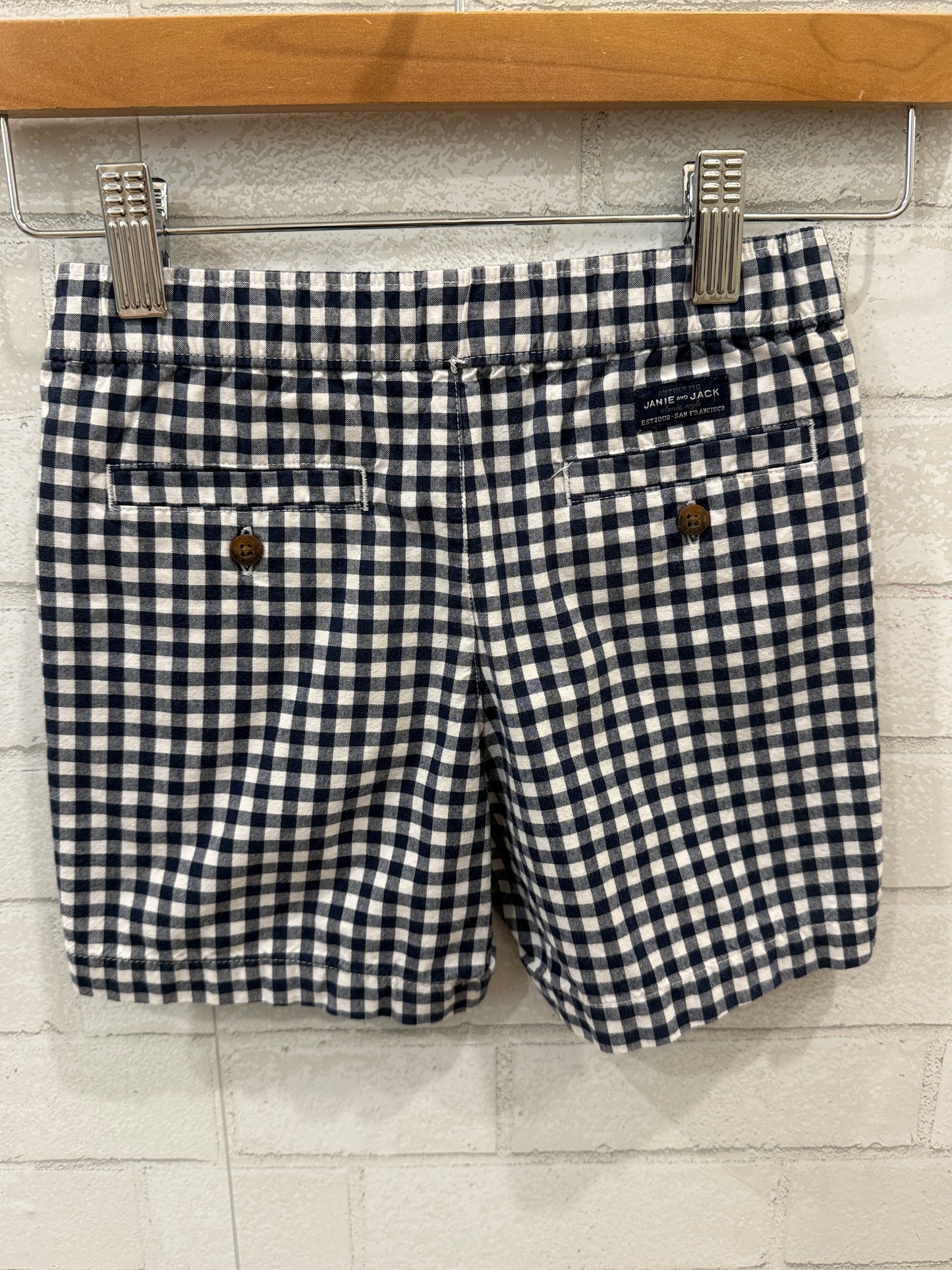 JANIE & JACK Cotton Tartan Shorts/4Y