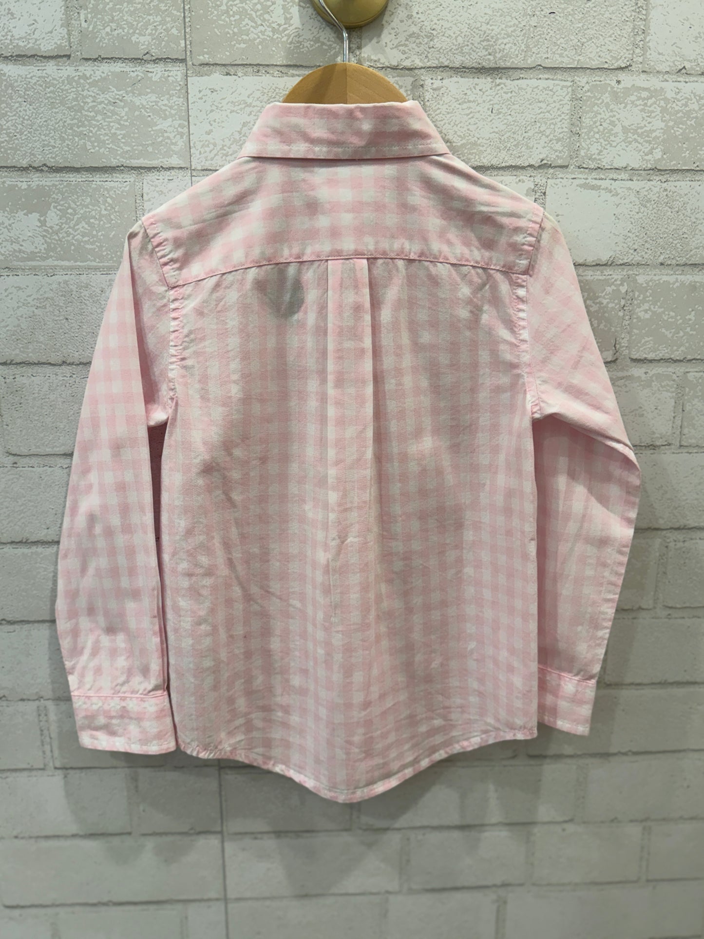 JANIE AND JACK Cotton Tartan Dress Shirt/4Y