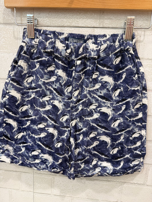 VILEBREQUIN Shark Print Shorts / 8Y