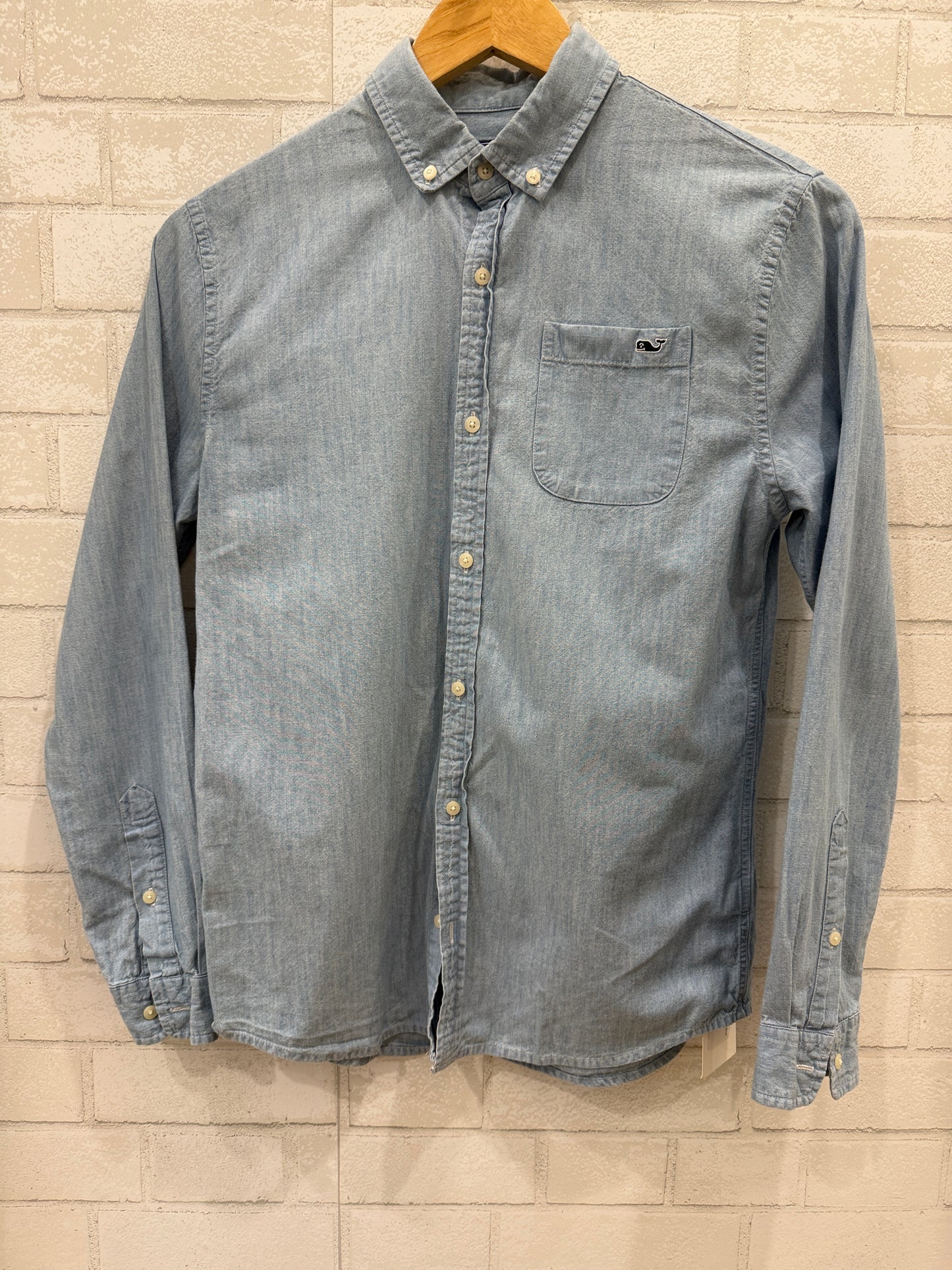 VINEYARD VINES   Cotton LS Shirt/ 16Y