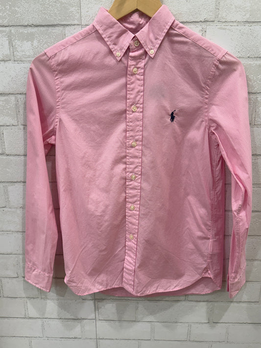 RALPH LAUREN Pink Dress / 14Y