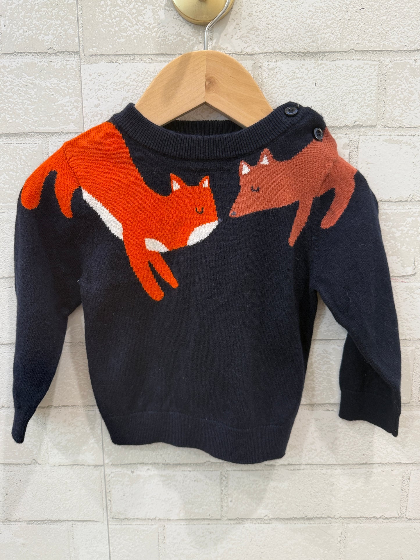 JACADI WOOL LS CARDIGAN/ 18M