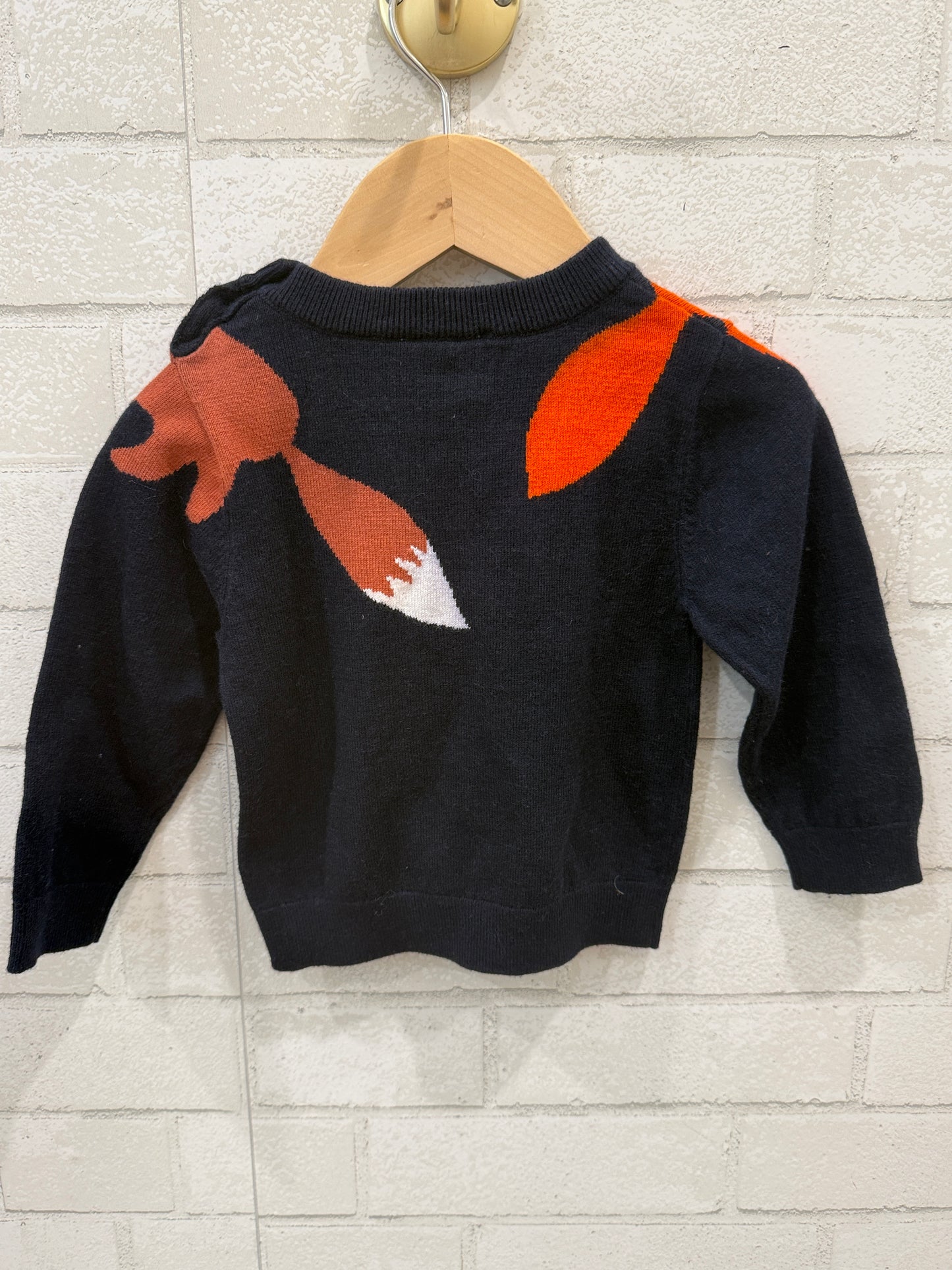 JACADI WOOL LS CARDIGAN/ 18M