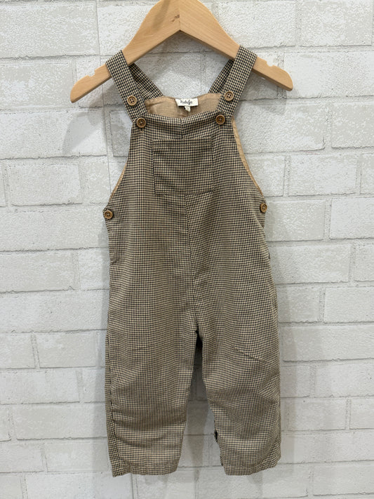 NATALYS Checkered Overalls / 18M