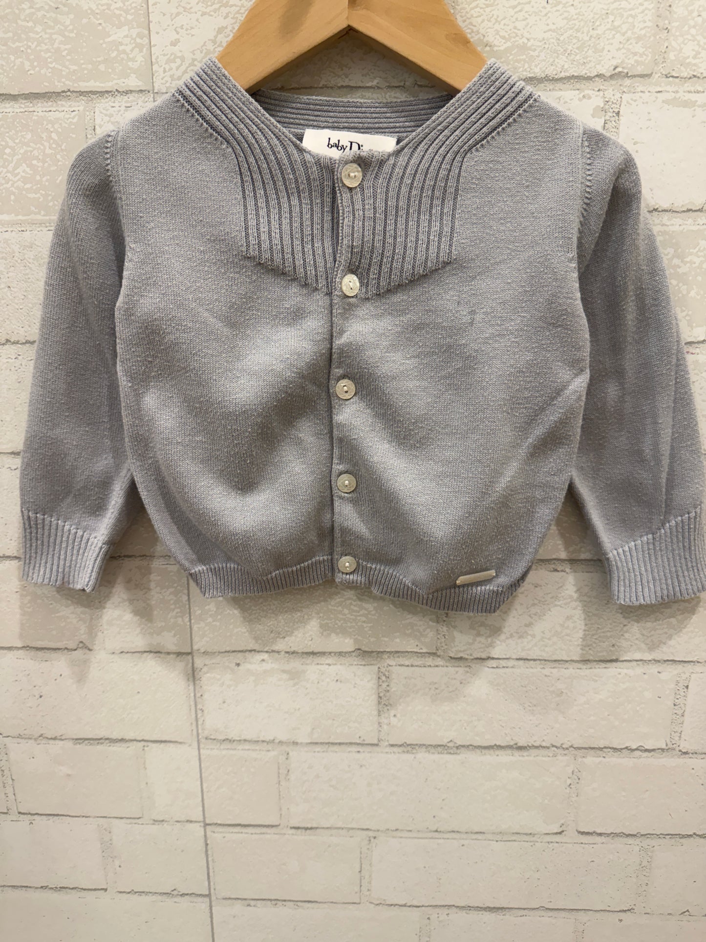 BABY DIOR Cotton Cardigan /18M