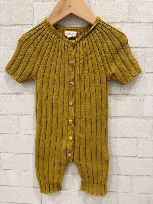 OEUF Ribbed Onesie/ 2Y