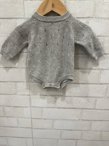 CYRILLUS PARIS LS Knitted Bodysuit / 1M