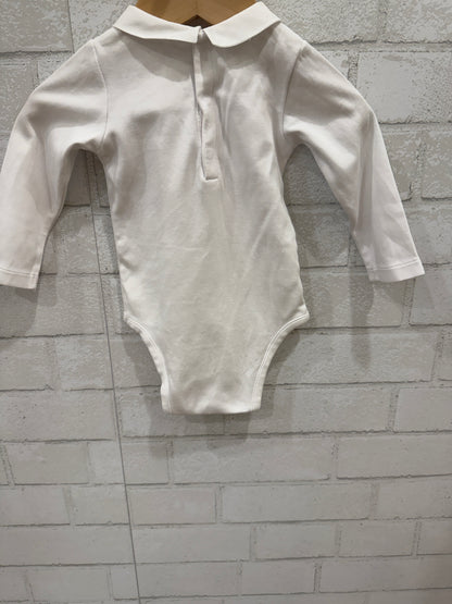 JACADI LS Bodysuit With Dog/ 6M