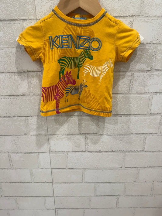 KENZO Zebra Print TShirt SS / 3M
