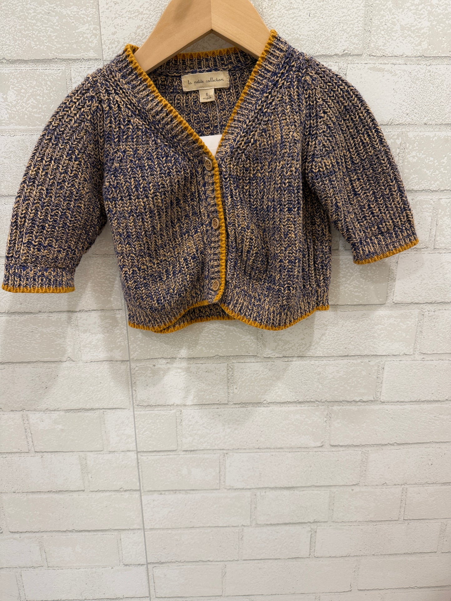 LA PETITE COLLECTION Knitted Cardigan / 6M