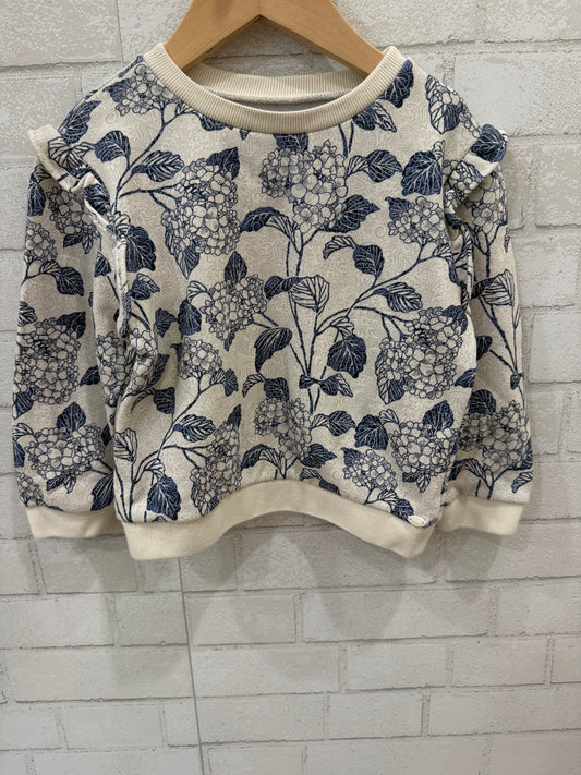 TARTINE ET CHOCOLAT Floral Sweaters/ 5Y
