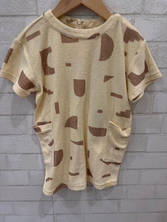 OMAMI MINI NWT Terry Shift Dress / 4Y