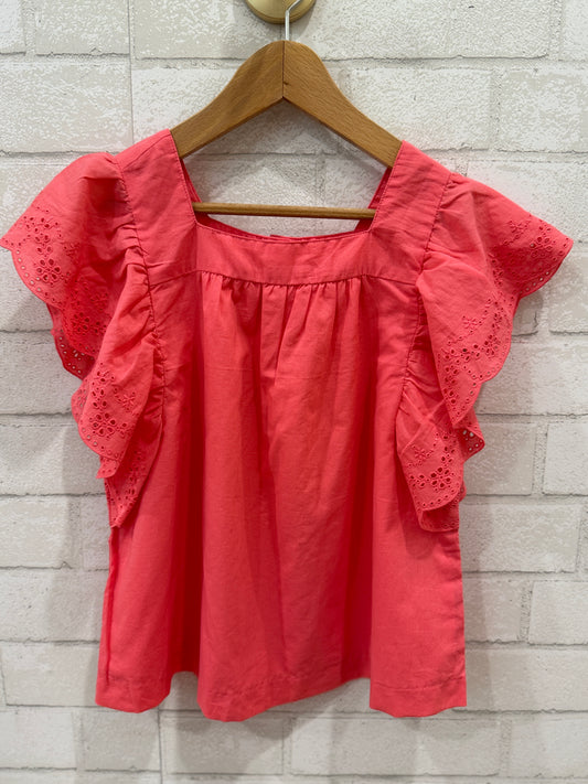 JANIE AND JACK NWT Ruffle Blouse/7Y