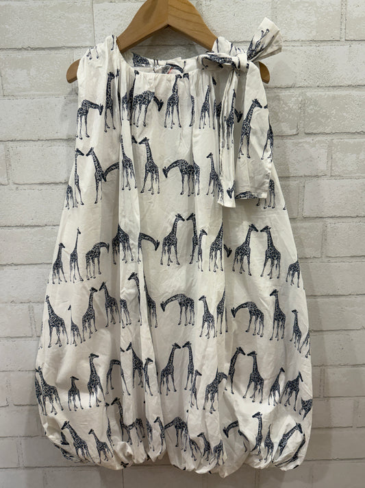HOW TO KISS A FROG NWT Giraffe Print Dress/8Y