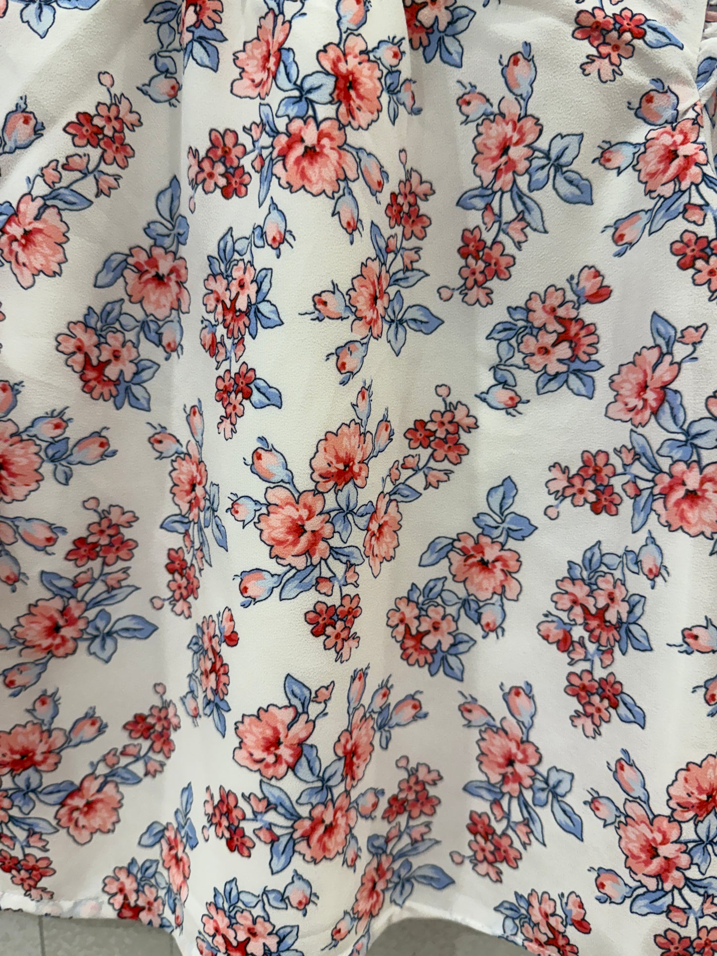 JANIE AND JACK NWT Flower Print Blouse/7Y