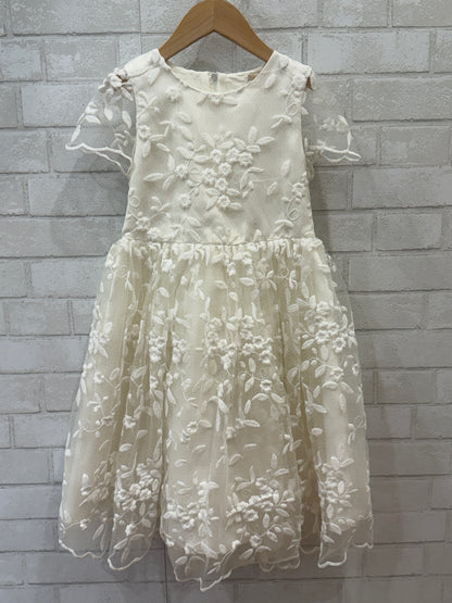 PRINCESS DALIANA Lace Flower Girl Dress/8Y