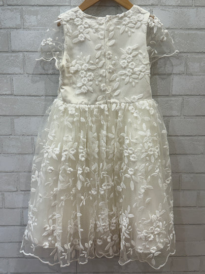 PRINCESS DALIANA Lace Flower Girl Dress/8Y