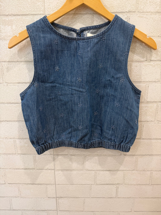 ZARA NWT Denim Crop Top / 13-14Y