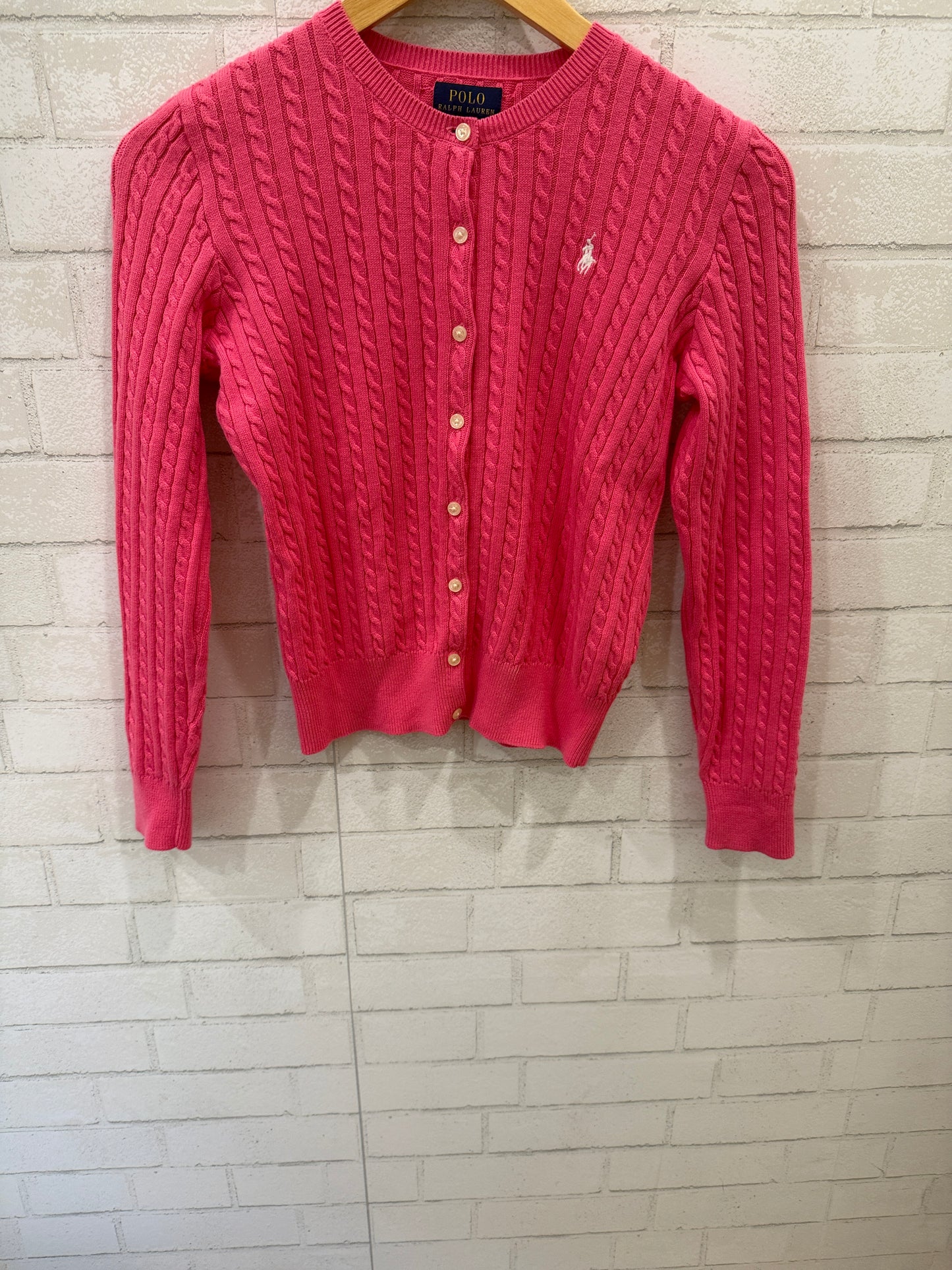 POLO RALPH LAUREN Cable Knit Cardigan/12-14Y