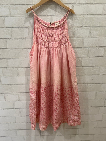 SOUN Girls Pink Long Tank Dress/14Y