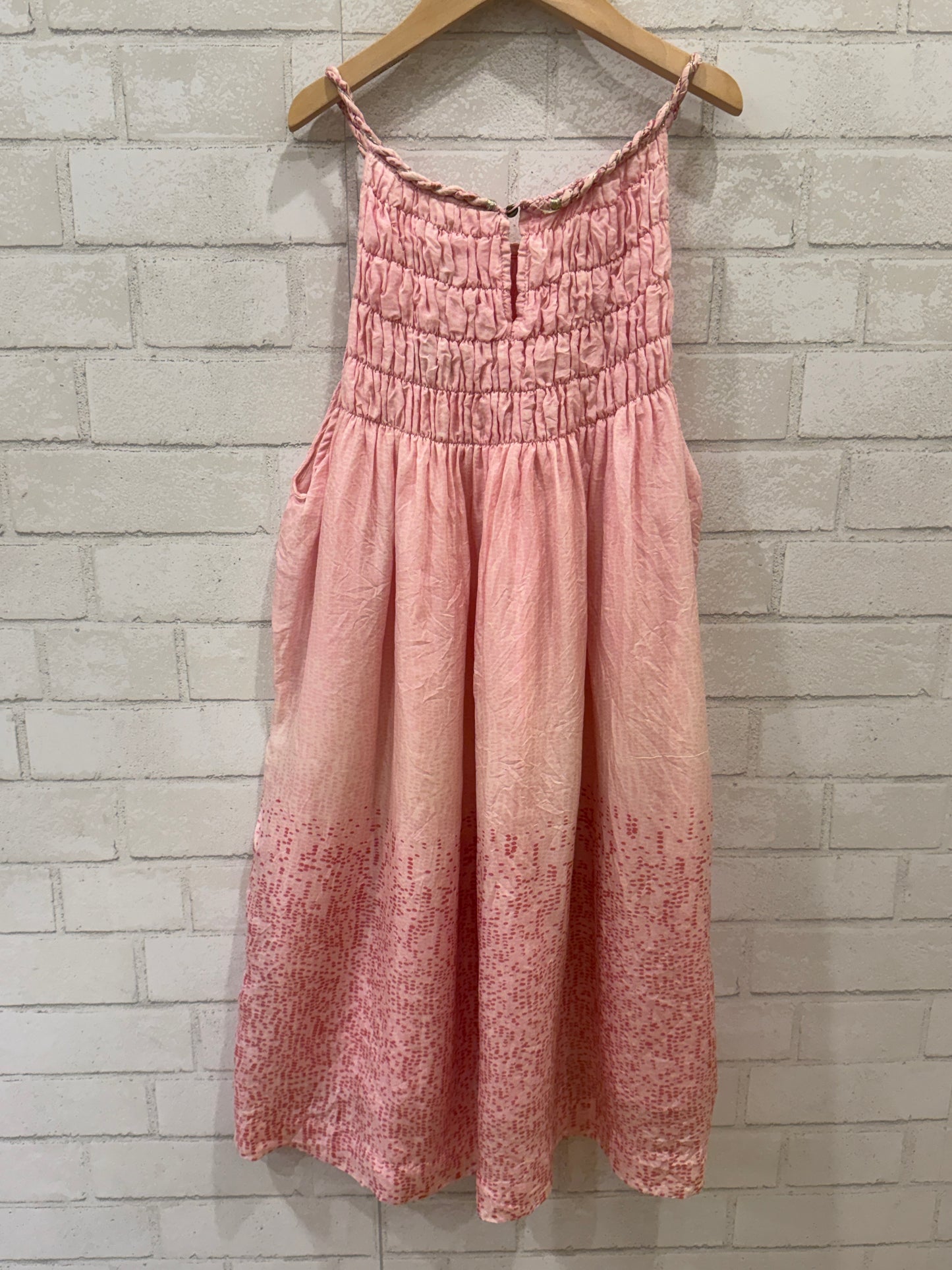 SOUN Girls Pink Long Tank Dress/14Y