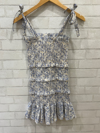 KATIEJ NYC Smocked Eyelet Sun Dress Tie Straps/14-16Y