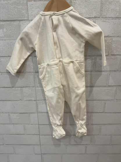 BONPOINT Cotton Cherry Onesie Pyjama / 6M